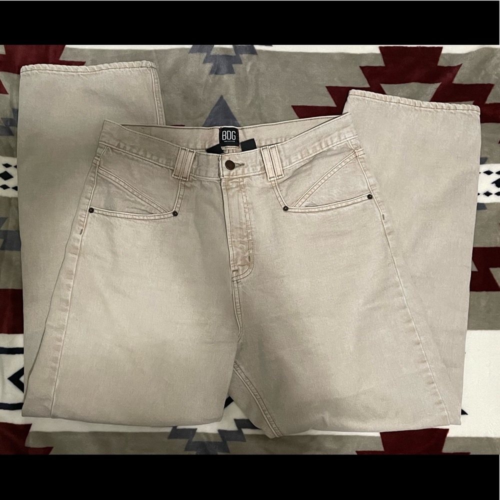 Urban outfitters BDG high waisted cowboy jeans - beige denim